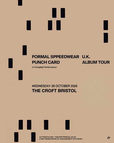FORMAL SPPEEDWEAR at The Croft