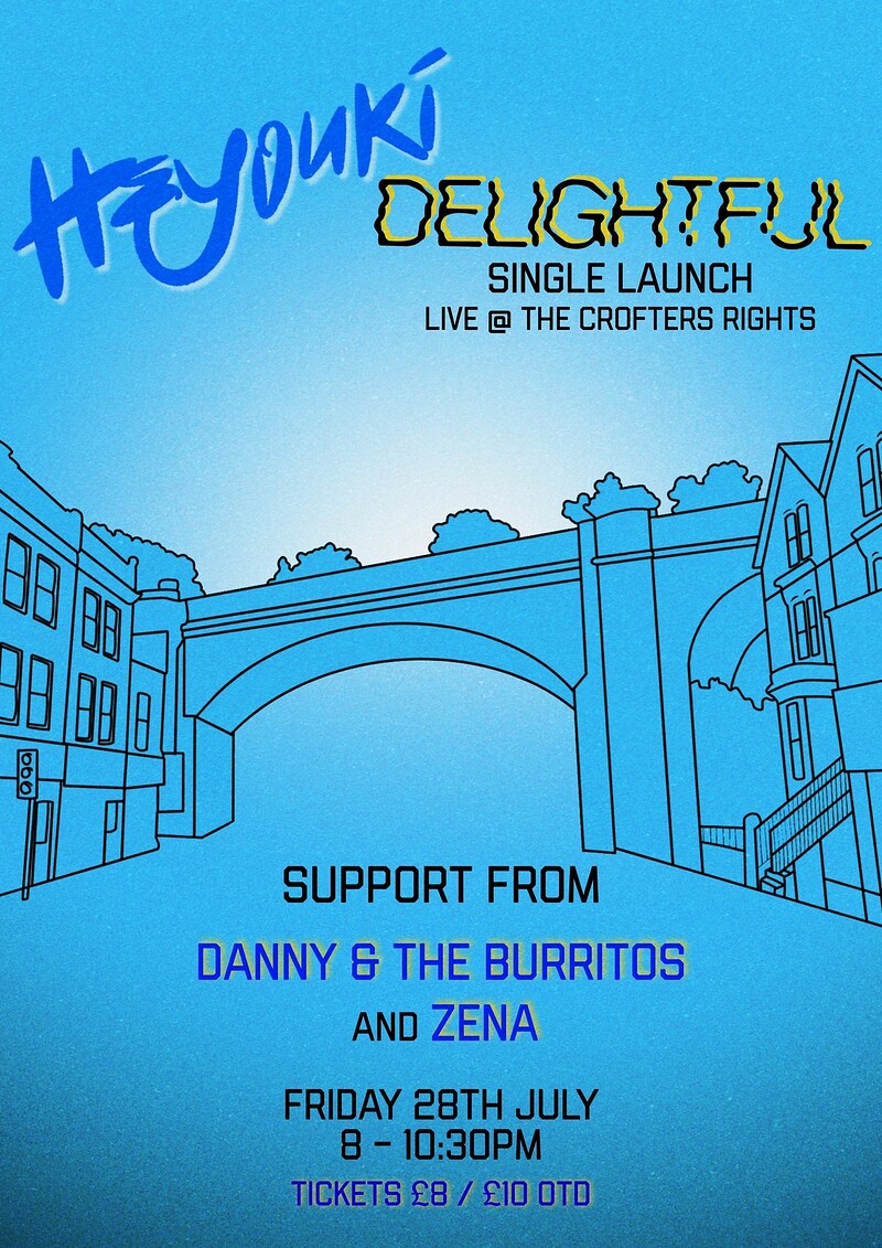 Heyouki - 'Delightful' Single Launch at Crofters Rights