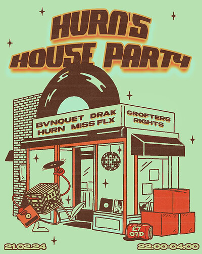Hurn's House Party at Crofters Rights