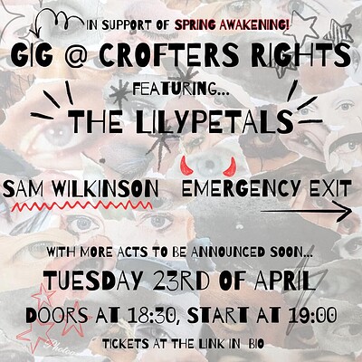 Gig at Crofters Rights