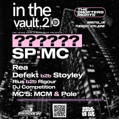 In the Vault Vol 2. w/ SP:MC & J:KENZO at Crofters Rights