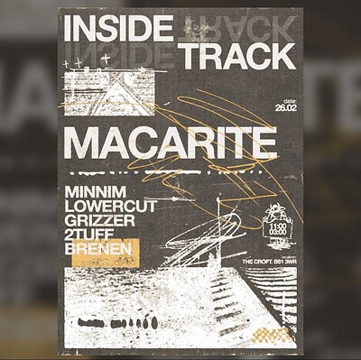 Inside Track: Macarite + Support at The Croft