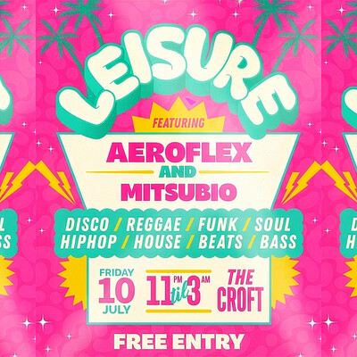 Leisure: Aeroflex + Mitsubio at The Croft