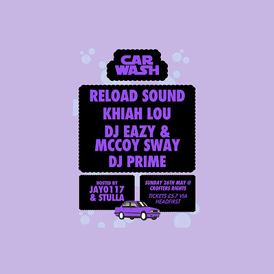 LOVE SAVES THE DAY AFTERS “THE CAR WASH” at Crofters Rights
