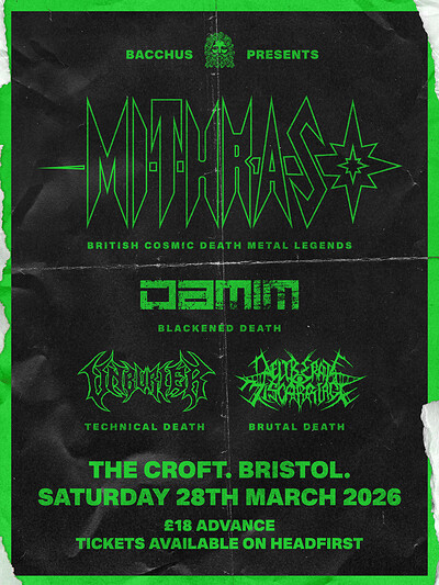 Mithras, Damim, Unburier & Deliberate Miscarriage at The Croft