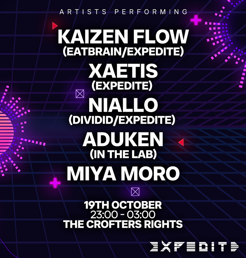 Murmuration W/ KAIZEN FLOW, XAETIS, NIALLO at Crofters Rights