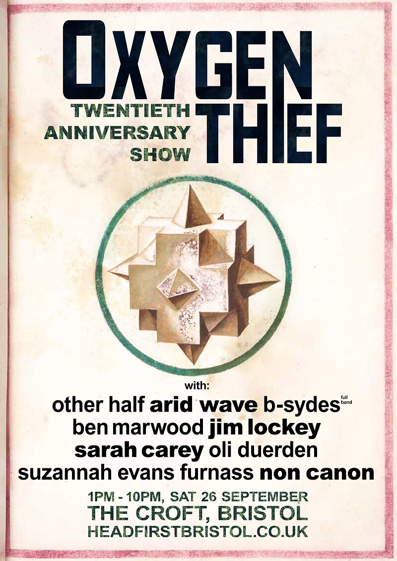 20th anniversary show SOLD OUT at The Croft