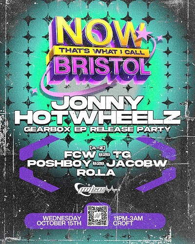 Pulse Presents: JonnyHotWheelz Gearbox EP Release Party at The Croft