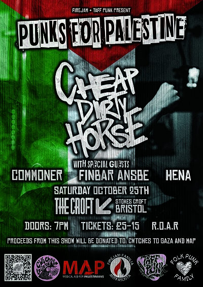 Cheap Dirty Horse + Commoner, Finbar Ansbe & Hena at The Croft