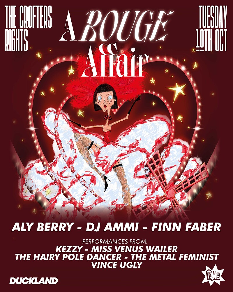 Queer Haus of Bristol x Duckland - A Rouge Affair at Crofters Rights