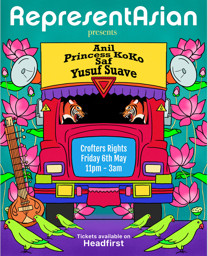 RepresentAsian: Anil / Princess Koko / Yusuf Suave at Crofters Rights