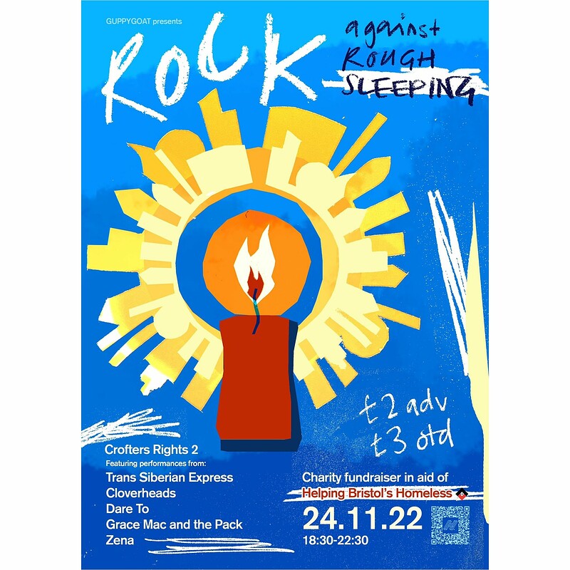 Rock Against Rough Sleeping at Crofters Rights