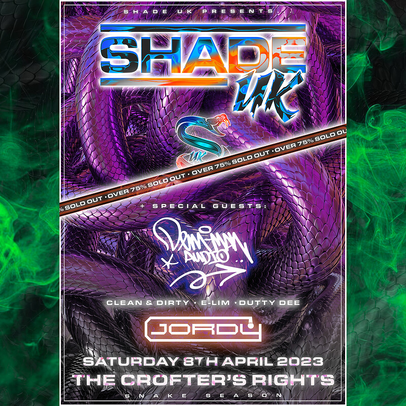 SHADE UK - HEADLINE SHOW 2023 at Crofters Rights