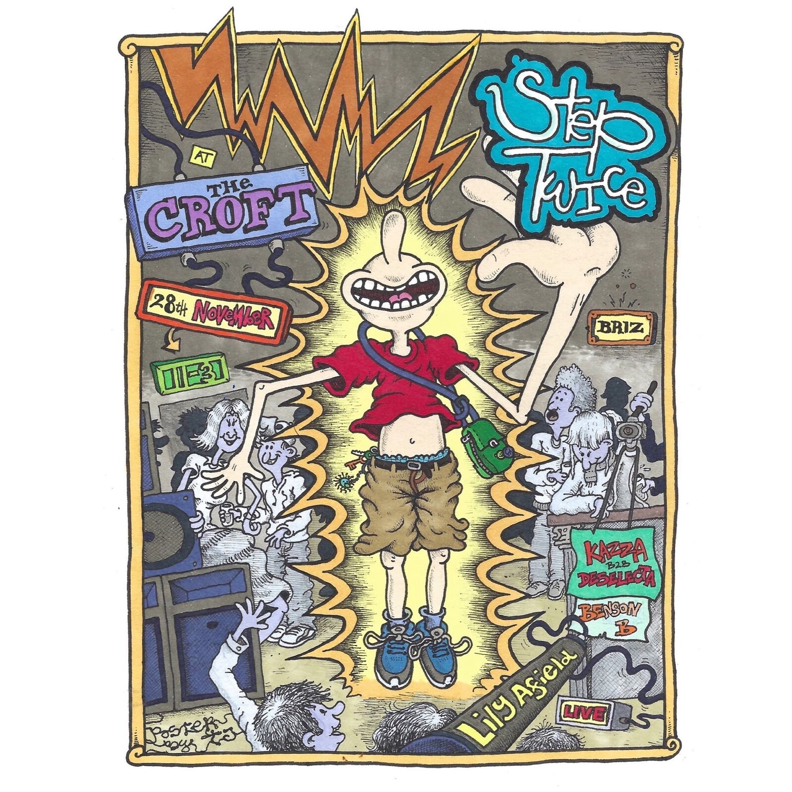 StepTwice / All Vinyl at The Croft