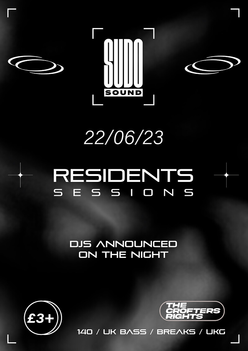 Sudo Sound: Residents Sessions 01 at Crofters Rights
