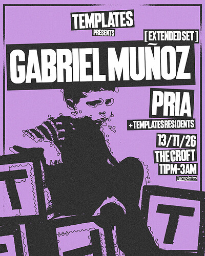 Templates pres. GABRIEL MUÑOZ , PRIA + More at The Croft