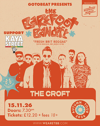 The Barefoot Bandit at The Croft