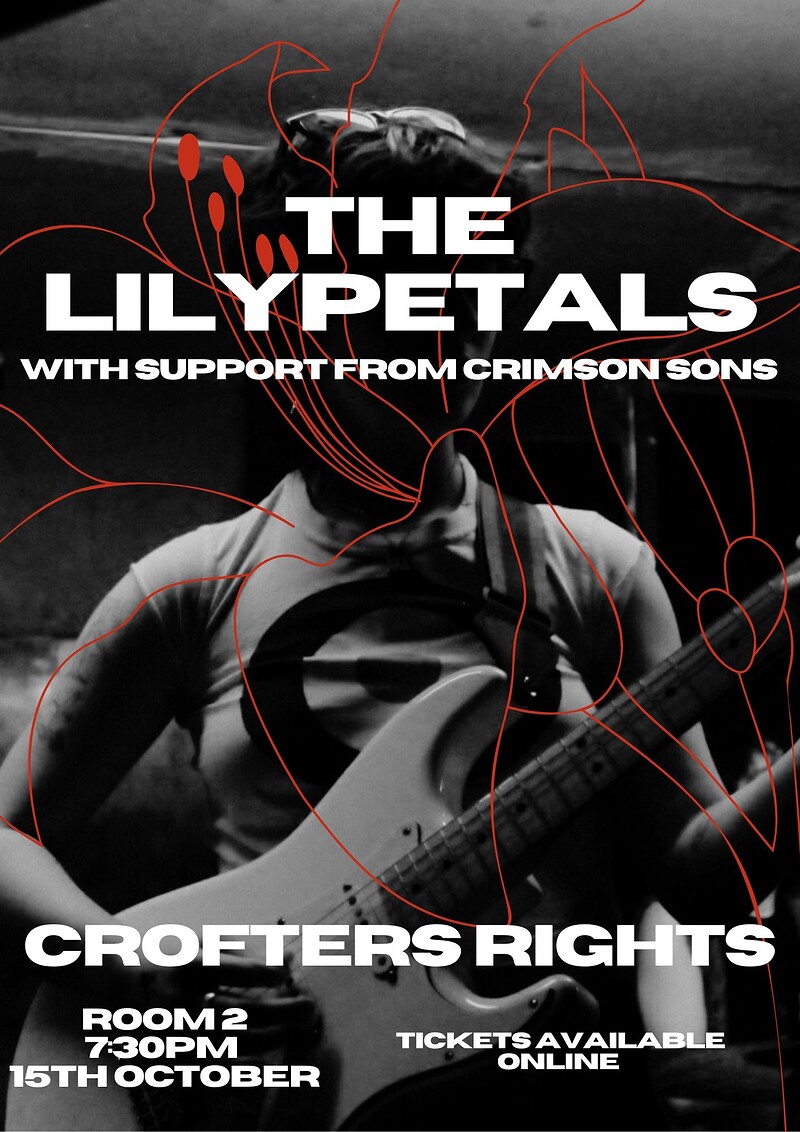 The LilyPetals + Crimson Sons at Crofters Rights