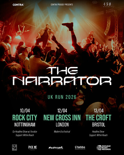 The Narrator at The Croft