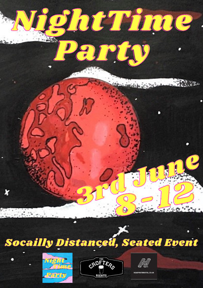 The Night Time Party at Crofters Rights