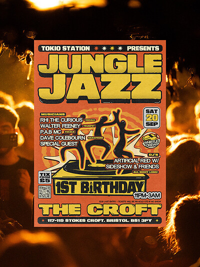Tokio Station - JUNGLE JAZZ - TS009 at The Croft