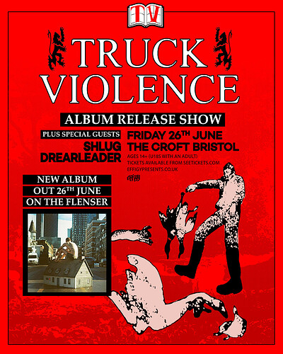 Truck Violence - album release show at The Croft