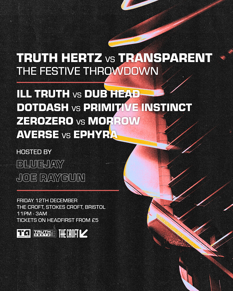 Truth Hertz v Transparent Audio - THE CROFT, BRISTOL at The Croft