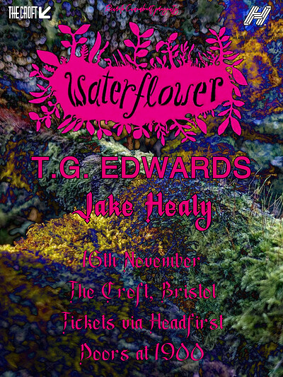 Waterflower +TG Edwards + Jake Healy at The Croft