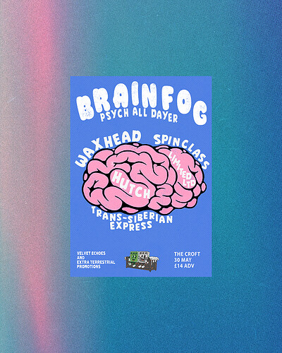 Wax head / Hutch / Spin class / limited Ltd / Trans-Siberian Express at The Croft