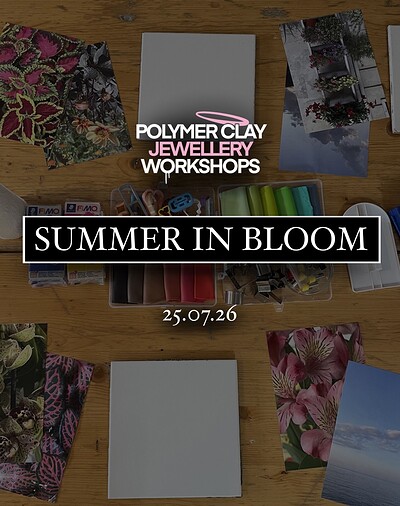 Polymer Clay Jewellery Making Workshop at The Crown Tavern