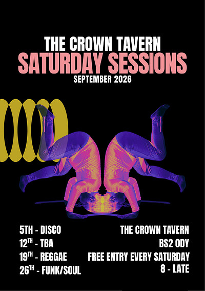 SATURDAY SESSIONS - DISCO at The Crown Tavern