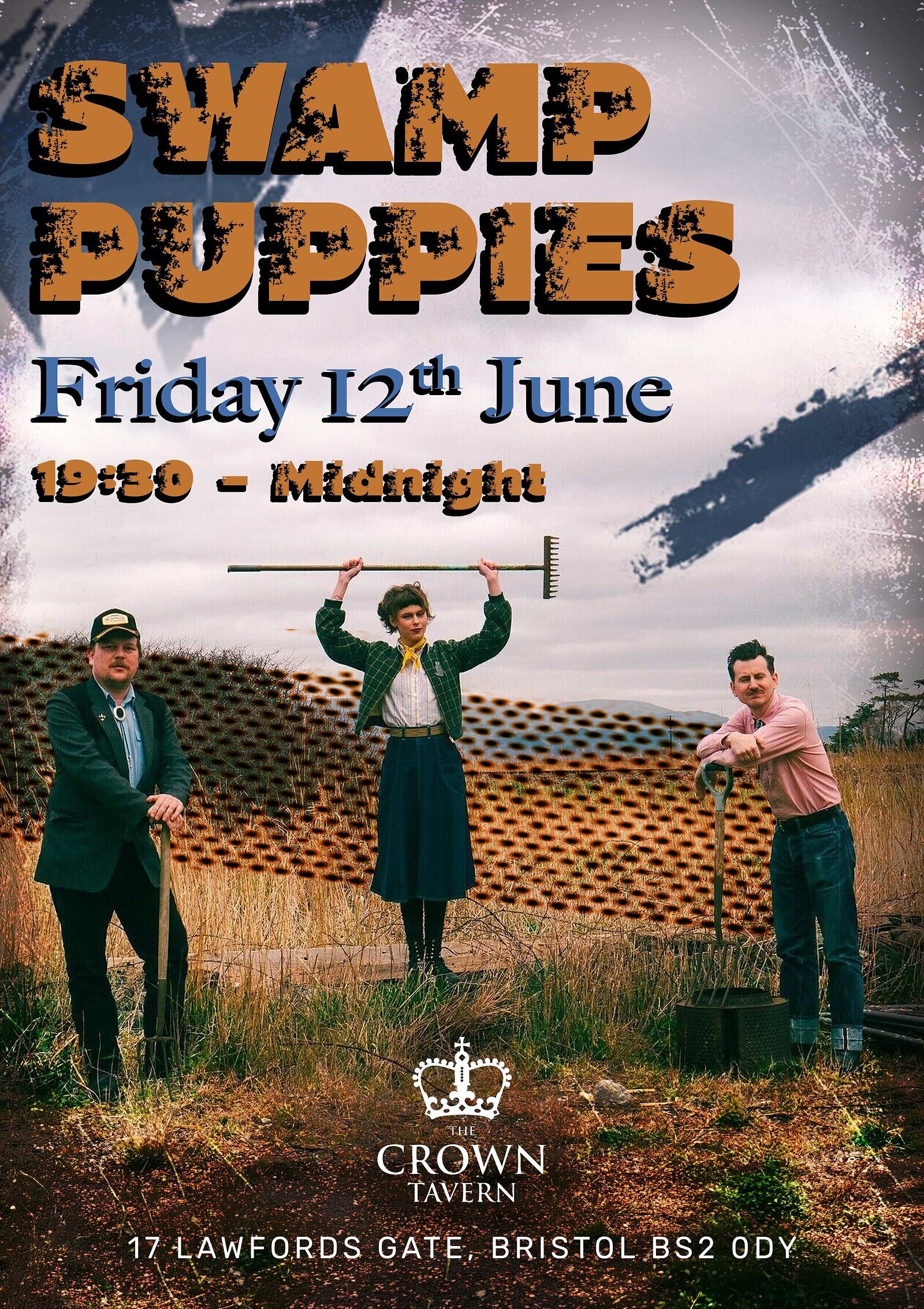 SWAMP PUPPIES at The Crown Tavern