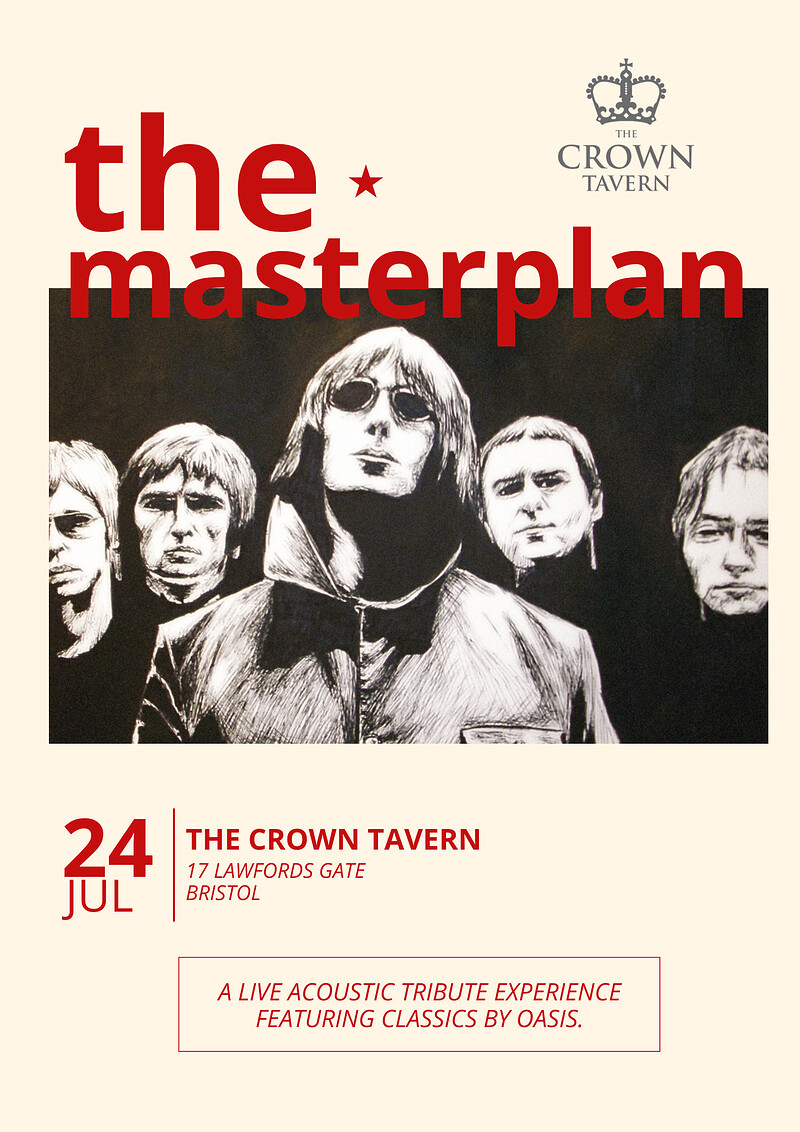 The Masterplan at The Crown Tavern