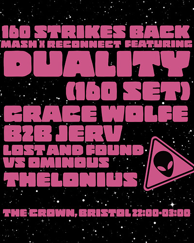160 STRIKES BACK feat. Duality, Grace Wolfe +more at The Crown