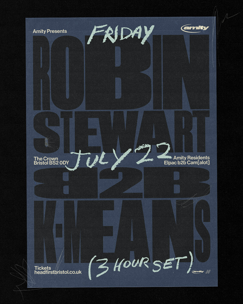 Amity w/ Robin Stewart  B2B k means at The Crown