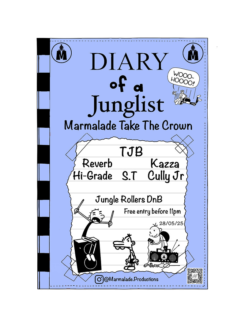 Diary of a Junglist: Marmalade Takes over at The Crown