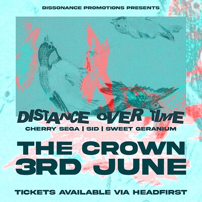 Distance Over Time at The Crown
