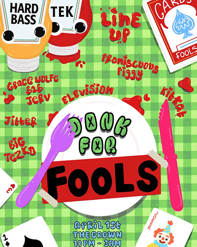 Donk for FOOLS at The Crown