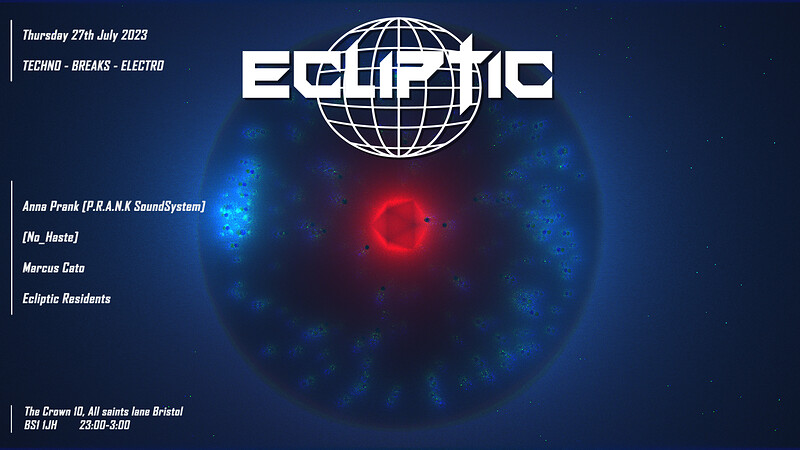 Ecliptic: Anna Prank, , Marcus Cato at The Crown
