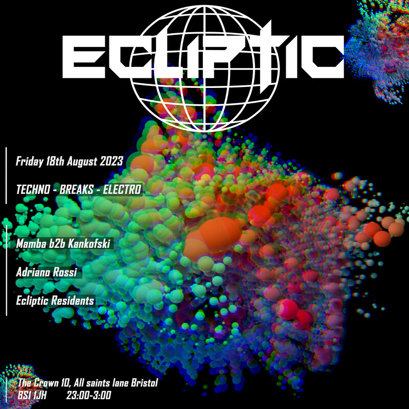 Ecliptic: Mamba b2b Kankofski and Adriano Rossi at The Crown