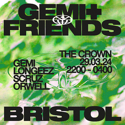 GEMI + FRIENDS: LONGEEZ & SCRUZ at The Crown