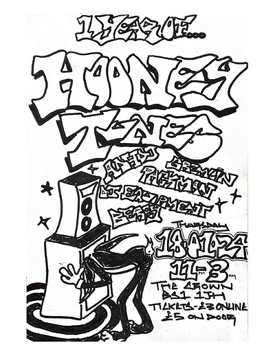 Hooney Tunes 1 year anniversary at The Crown