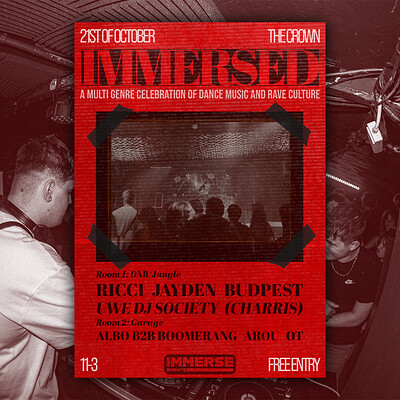 IMMERSED: Ricci, Jayden, Budpest + more at The Crown