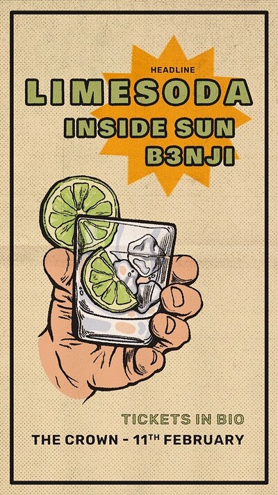 Lime Soda at The Crown