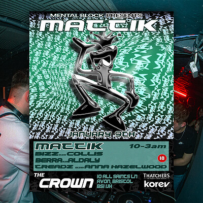 Mental Block: Mattik + Support at The Crown