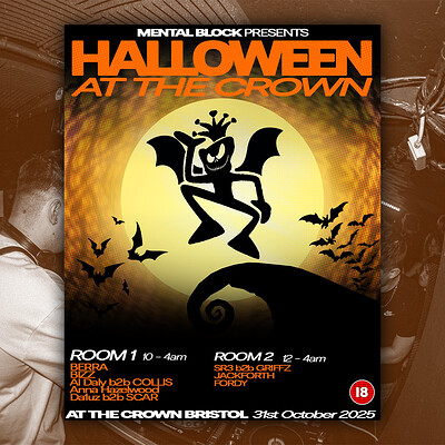 Mental Block Pres. Halloween at The Crown