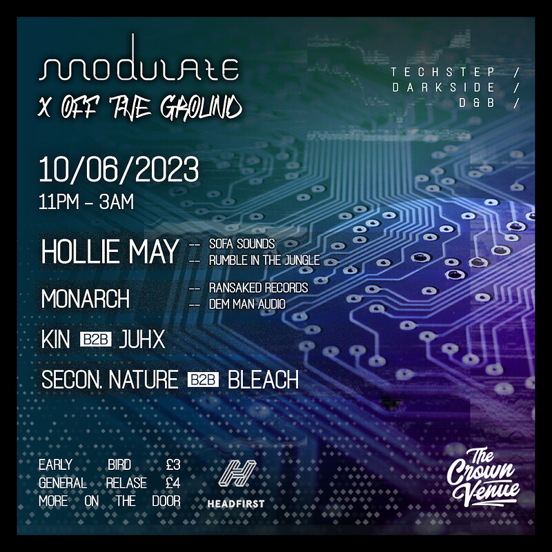 Modulate x Off the Ground Present: Hollie May at The Crown