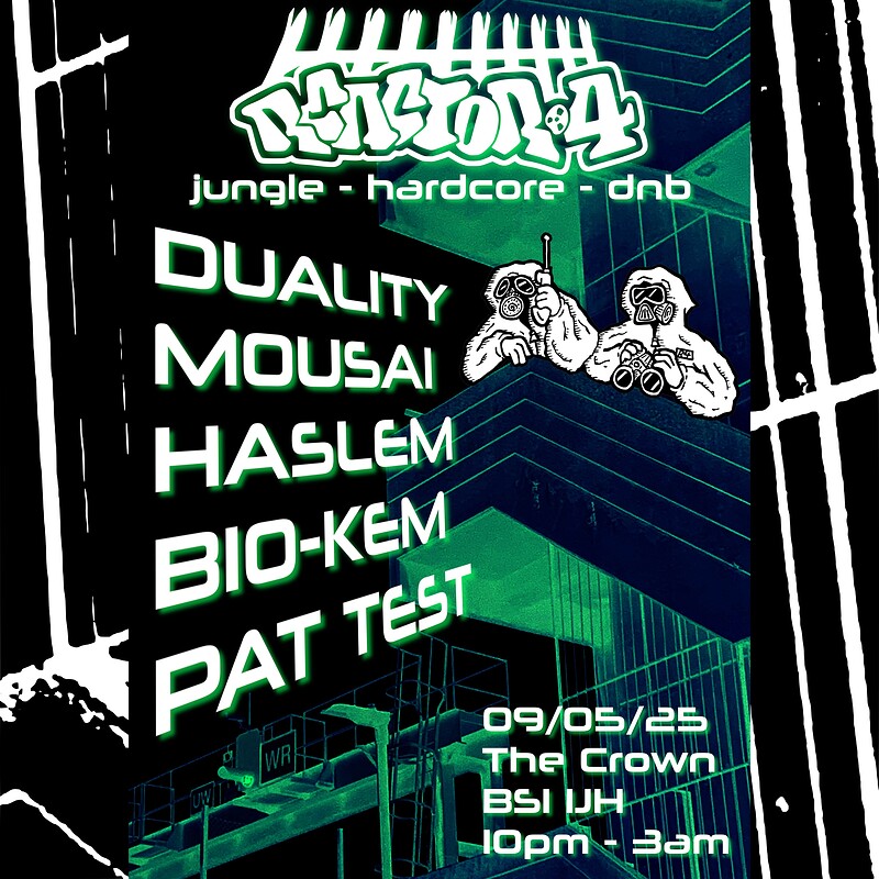 Reactor 4 - Jungle, Hardcore, Rave at The Crown