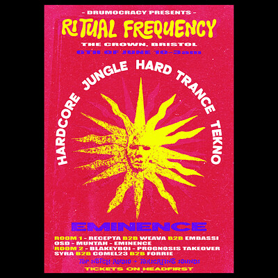 Ritual Frequency - With Eminence + Toxicating sounds + Prognosis at The Crown