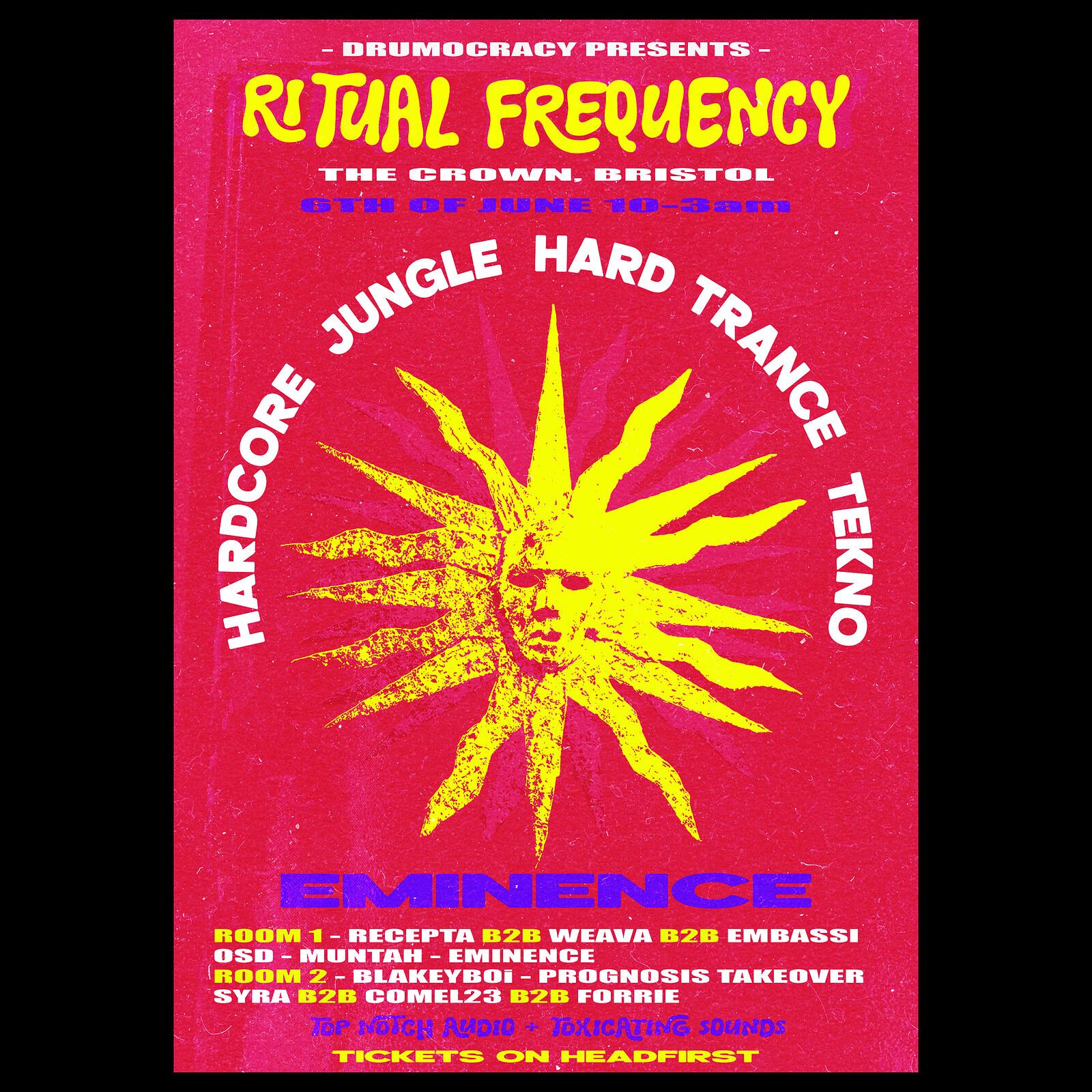 Ritual Frequency - With Eminence + Toxicating sounds + Prognosis at The Crown